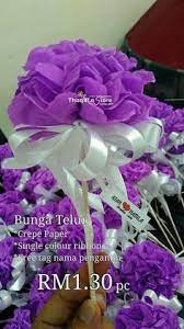Gubahan dulang hantaran rimbunan bunga ala garden. 27 My Craft Project Bunga Telur Ideas Craft Projects Bunga Crafts