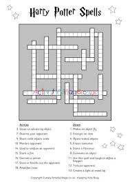 With these 10 sites, you can find free easy crosswords to print, puzzles, and other resources to keep you bus. Spell Used In Harry Potter Crossword Spelol