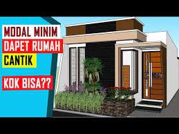 Desain Rumah Minimalis 6x10 M 3 Kamar Tidur Youtube Di 2021 Rumah Desain Rumah Desain Rumah Minimalis