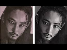 Menggambar Wajah So Junghwan Treasure