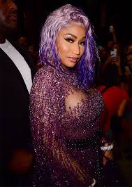 Nicki Minaj S Two Toned Lavender Hair Is A Nyfw Spotlight Haircolor Beauty Check More At Http Hai Brown Ombre Hair Ombre Hair Blonde Nicki Minaj Hairstyles