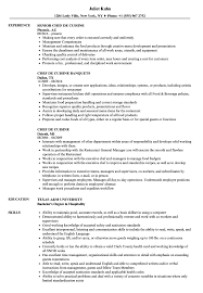 Chef De Cuisine Resume Samples Velvet Jobs