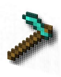 Download diamond png minecraft and use any clip art,coloring,png graphics in your website, document or presentation. Minecraft Diamond Hoe Cursor