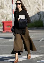 La Jupe Culotte Est Elle Envisageable Jupe Culotte Paris Fashion Week Street Style