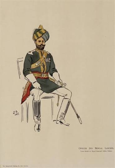 John Charlton - OFFICER 6TH BOMBAY CAVALRY @ Soldiers of the British Indian Army | StoryLTD