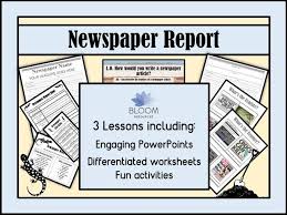 ✓ free for commercial use ✓ high quality images. Newspaper Report 3 Lessons Powerpoint Differentiated Worksheets Suitable For Home Learning Teaching Resources