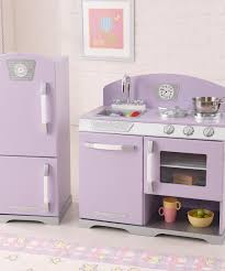 Kidkraft Lavender Stove Refrigerator Retro Kitchen Set Play Kitchen Sets Play Kitchen Retro Kitchen