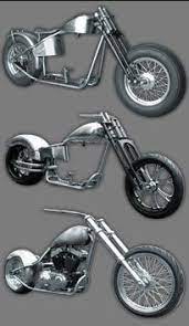 Motorcycle Rolling Chassis 1 Motorcycle Frames Chopper Motorcycle Mini Chopper Motorcycle