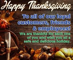 We will be CLOSED...