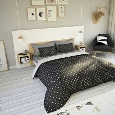 Choisissez la tête de lit bois ou dérivé bois qui vous convient le mieux, et faites de votre lit le meilleur endroit sur terre. Ensemble Tete De Lit 160 Cm 2 Chevets Chene Blond Et Blanc Mat Kazed