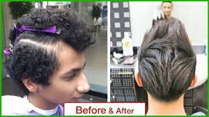 Styling easy short hairstyles with layers have never been so exciting! Hair Straightening For Short Hair Hair Transformation Men S Haircut Hairstyle Hair Tutorial Youtube