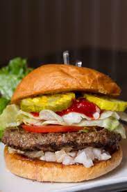 The Basics Deluxe Grass Fed Beef Organic Ketchup Organic Mustard Onion Dill Pickle Lettuce Tomato Mayonnaise Burgerbach Food Burger Burgers And More