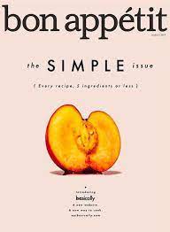 Bon Appetit Magazine Food Magazines Cover Food Graphic Design Bon Appetit Magazine