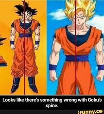 Many dragon ball games were released on portable consoles. I Looks Like There S Something Wrong With Goku S Spine Looks Like There S Something Wrong With Goku S Spine Ifunny Dragon Ball Super Funny Anime Dbz Memes