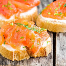 Toasts Aux 2 Saumons Recette Noel Recette Aperitif Recette Aperitif Aperitif