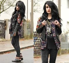 Spell Designs Embroidered Leather Jacket Urban Outfitters Plaid Flannel Shirt Embroidered Leather Jacket Urban Outfitters Plaid Alternative Outfits