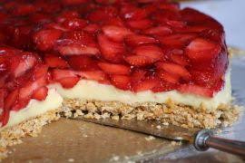 Rezept Erdbeer Kuchen Mit Knusperboden Erdbeer Kuchen Kuchen Rezepte Erdbeerkuchen Ohne Backen