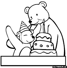 Our interactive activities are interesting and help children develop important skills. Birthday Online Coloring Pages