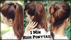 Youtube High Ponytail Hairstyles Womens Hairstyles Asymmetrical Hairstyles