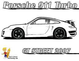 Gusto Porsche Car Coloring Pages 911 Gt3 25 Free Coloring