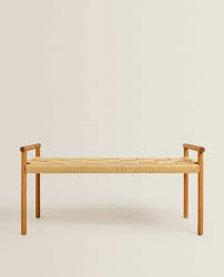 Banco De Roble Muebles Salon Zara Home Espana En 2020 Zara Home Roble Bancos