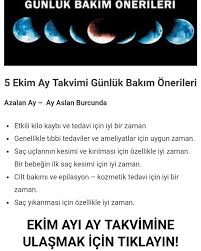 Kozmikbakim Adli Kullanicinin Ekim Ayi Ay Takvimi Gunluk Bakim Onerileri Panosundaki Pin Gunluk Bakim Burclar