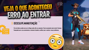 Players freely choose their starting point with their parachute, and aim to stay in the safe zone for as long as possible. Erro Ao Entrar No Free Fire Veja O Que Esta Acontecendo Que Horas Volta O Ff Youtube