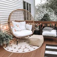 Southport Patio Egg Chair Opalhouse In 2020 Patio Decor Patio Chairs Balcony Decor