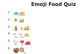 Read on for some hilarious trivia questions that will make your brain and your funny bone work overtime. Emoji Food Quiz The Nutrition Program Blog