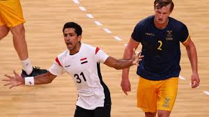 Handball (also known as team handball, european handball or olympic handball) is a team sport in which two teams of seven players each (six outcourt players and a goalkeeper) pass a ball using their hands with the aim of throwing it into the goal of the other team. Egypt Secures Tokyo 2020 Handball Quarterfinals Spot After Dominant Victory Over Sweden Egyptian Streets