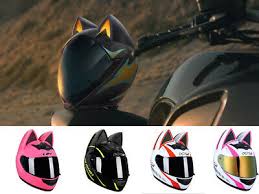 You have ears on the top of your head! League Of Legends Akali Cat Ear Motorcycle Full Helmet Racing Helmet Motocross Ebay