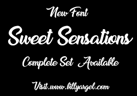 Sweet sensations (braa conspiracy remix). Sweet Sensations Schriftart Dafont Com