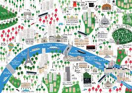 My Map Of Paris Thanks For Viewing Maps On The Web Paris Map Illustrated Map Mental Map