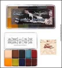Skin Illustrator Zombie Palette Was Custom Designed By 2 Time Academy Award Winning Mak Makeup Artist Kit Professional Makeup Artist Kit Special Effects Makeup