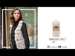 Alize Angora Gold Ile Sik Ve Etkili Yelek Elegant And Effective Vest With Alize Angora Gold Youtube Batik Scarf Angora Crochet Vest