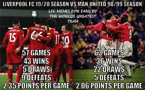 Can you name the scorers in the last 12 liverpool vs man united games? Tag A United Fan To Piss Them Off Lfc Memes For Fans Of The Worlds Greatest Team Facebook
