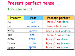 We did not find results for: Present Perfect Tense Has Have Past Participle Part 1 Ppt Video Online Download
