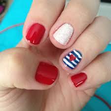 Rep the ultimate summer treat on your nails with this fruity design. Best Fourth Of July Nail Designs Popsugar Beauty