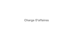 Outside of office hours, contact: How To Pronounce Charge D Affaires Video
