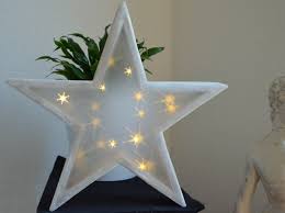 Beleuchteter Stern Mit 3d Hologramm Effekt Bastelrado Beleuchteter Stern Weihnachten Dekoration Weihnachten Dekoration Diy