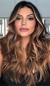 Layered highlights on long hair are stunning. Best Brown Hair Colour Ideas With Highlights And Lowlights Dark Brown With Bright Blonde