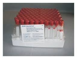 Bd Vacutainer Venous Blood Collection Tubes Vacutainer Plus Glass Serum Tubes Silicone Coated With Conventional Stopper