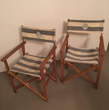 Folding Canvas Chairs Sou Wester Australia Outdoors Gardening On Carousell