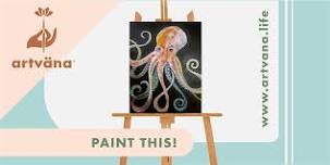 Artvana Paint & Sip art class at Top Rung Brewing