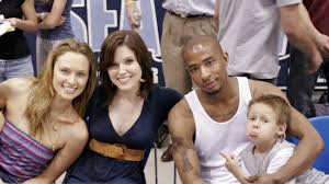 Michaela Mcmanus Sophia Bush Antwon Tanner And Jackson Brundage One Tree Hill Cast One Tree Hill Lights Camera Action