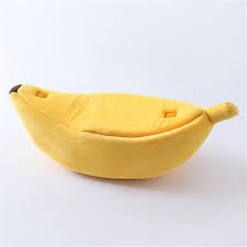 Pet new design banana shape nest for dogs, winter warm cat nest, comfortable and breathable. Banana Cat Bed