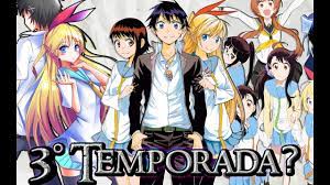 Nisekoi Tercera Temporada Habra 3 Temporada De Nisekoi Informacion Reciente Noticias Anime Youtube