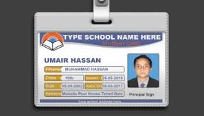 While id cards are a necessity, hiring a professional designer need not be. Student Id Card Free Download Psd Al Qadeer Studio