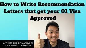 As the author of a letter of support, the individual is being given a great honor and responsibility. How To Write O1 Visa Letters Of Recommendation That Will Get You O1 Visa Approved