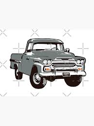 Image result for Gray 1959 Truck